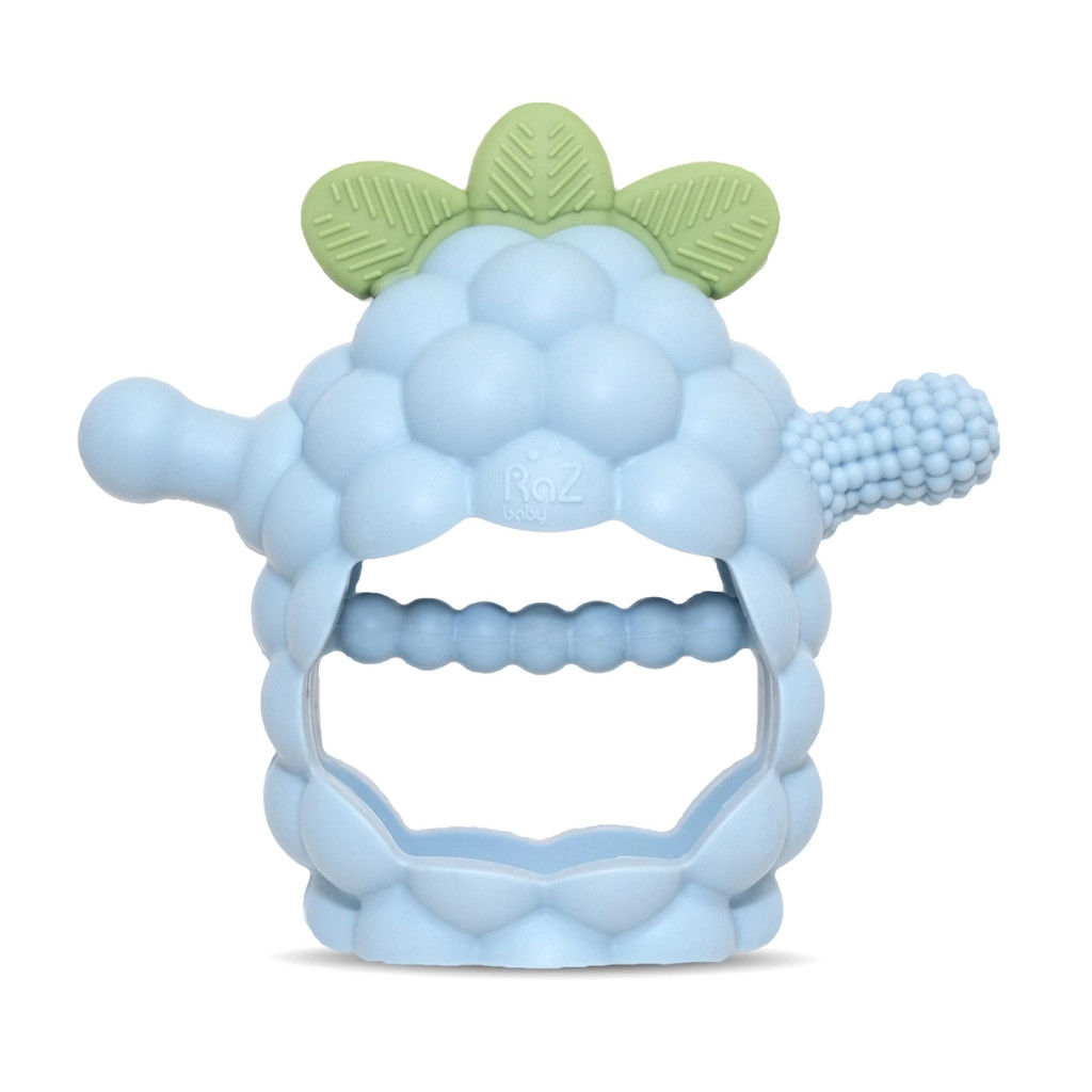 Razberry Grip Teething Toy - Blue