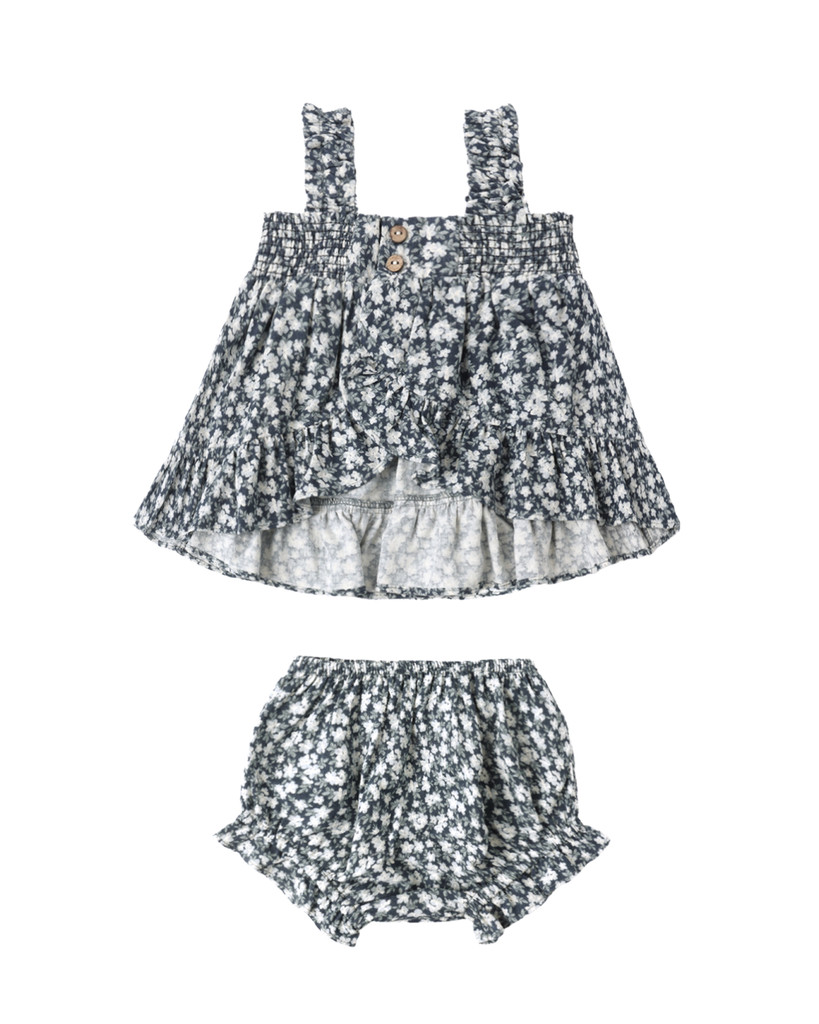Lala Set - Navy Floral