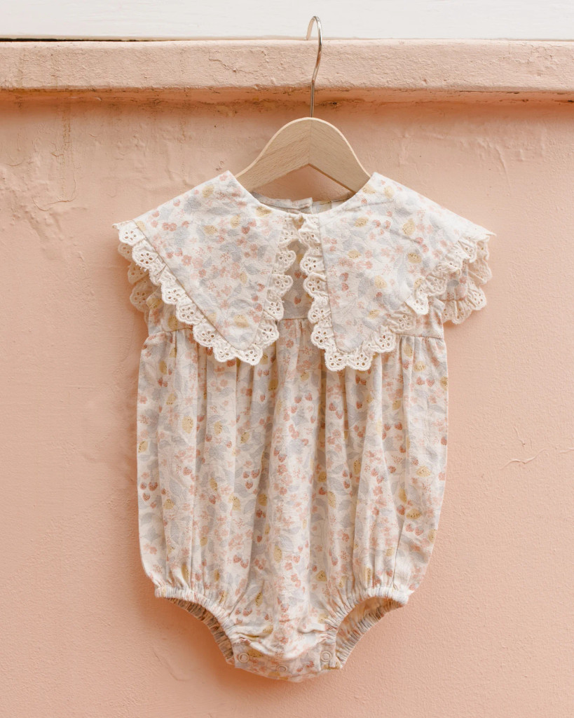 Porter Romper - Summer Garden