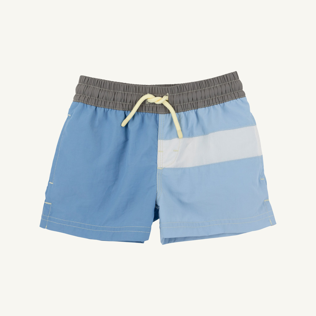 Country Club Colorblock Trunk - Park City Periwinkle, Beale Street Blue, Grantley Gray