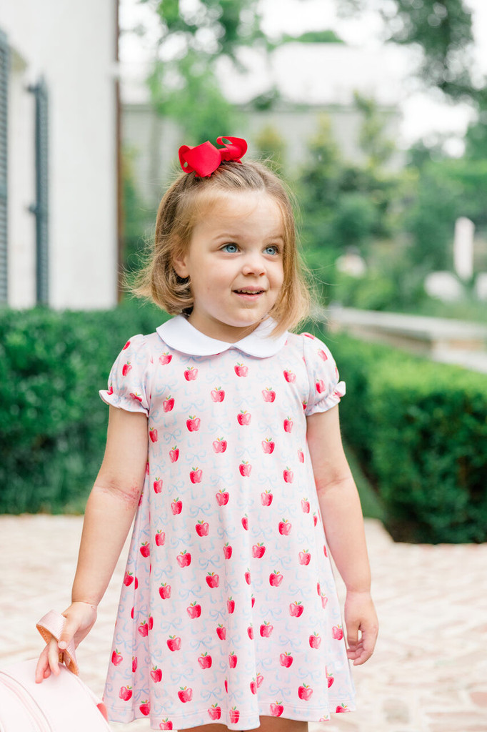 Apple Blossom Short Sleeve Dress