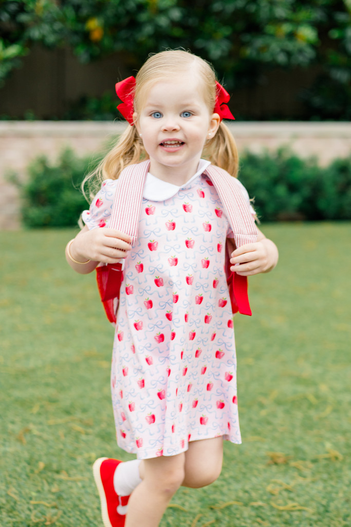 Apple Blossom Short Sleeve Dress