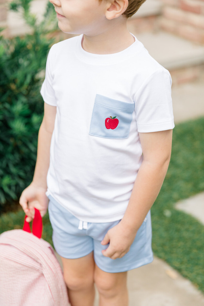 Apple Blossom Boy Pocket Shirt Apple