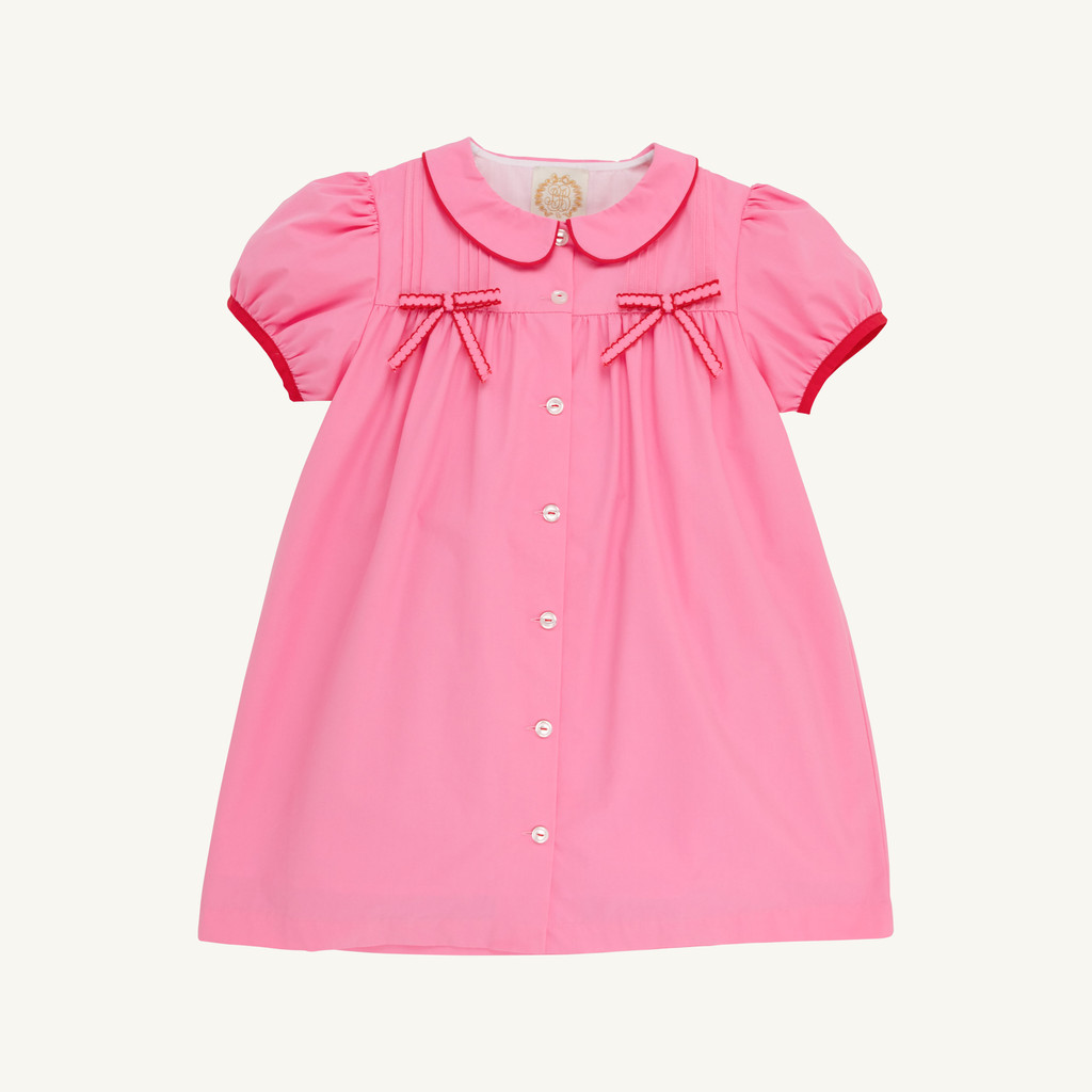 Tabitha's Teacher's Pet Dress - Hamptons Hot Pink/Richmond Red
