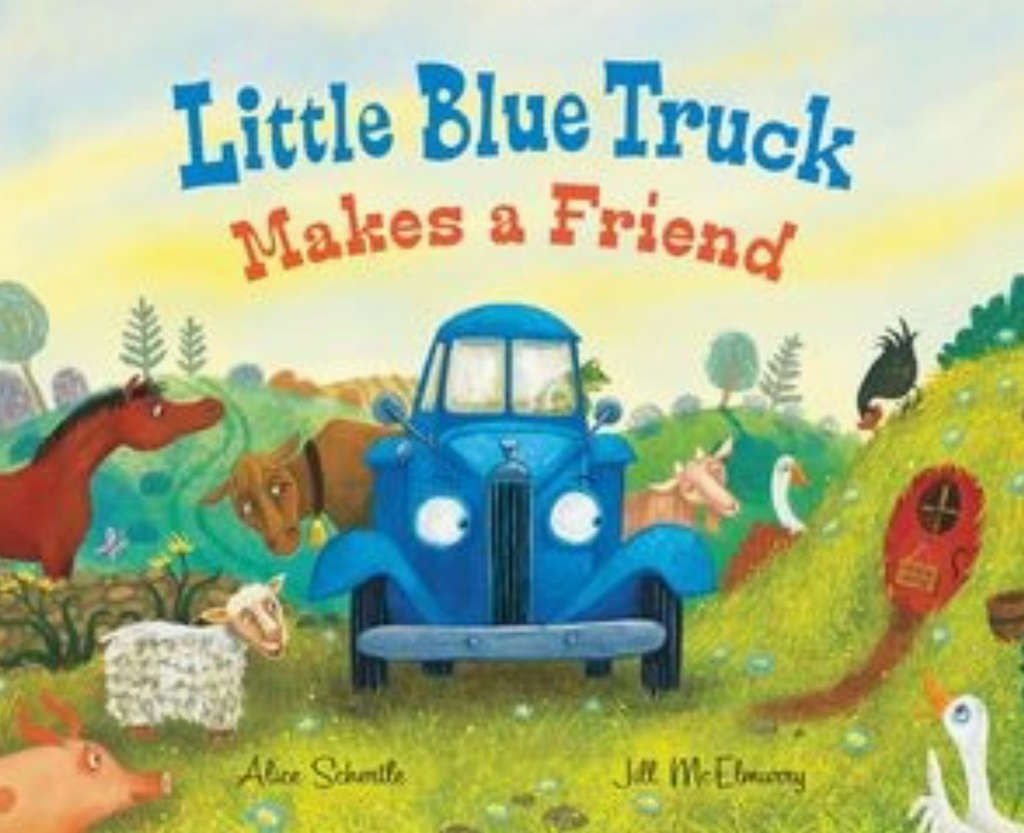 Little Blue Truck Makes A Friend