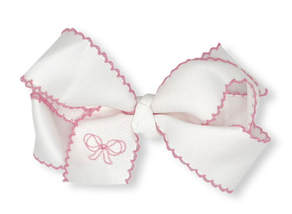 Hallie Hair Bow - Pink Bow