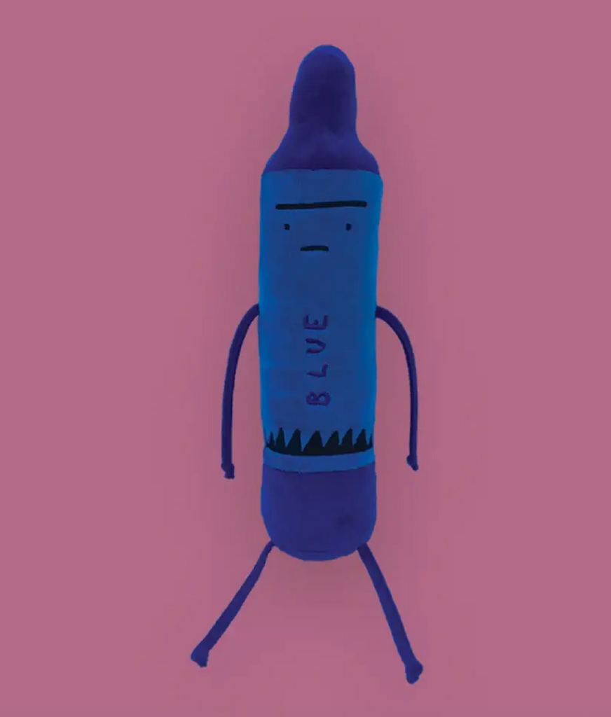 The Day the Crayons Quit Blue 12" Plush