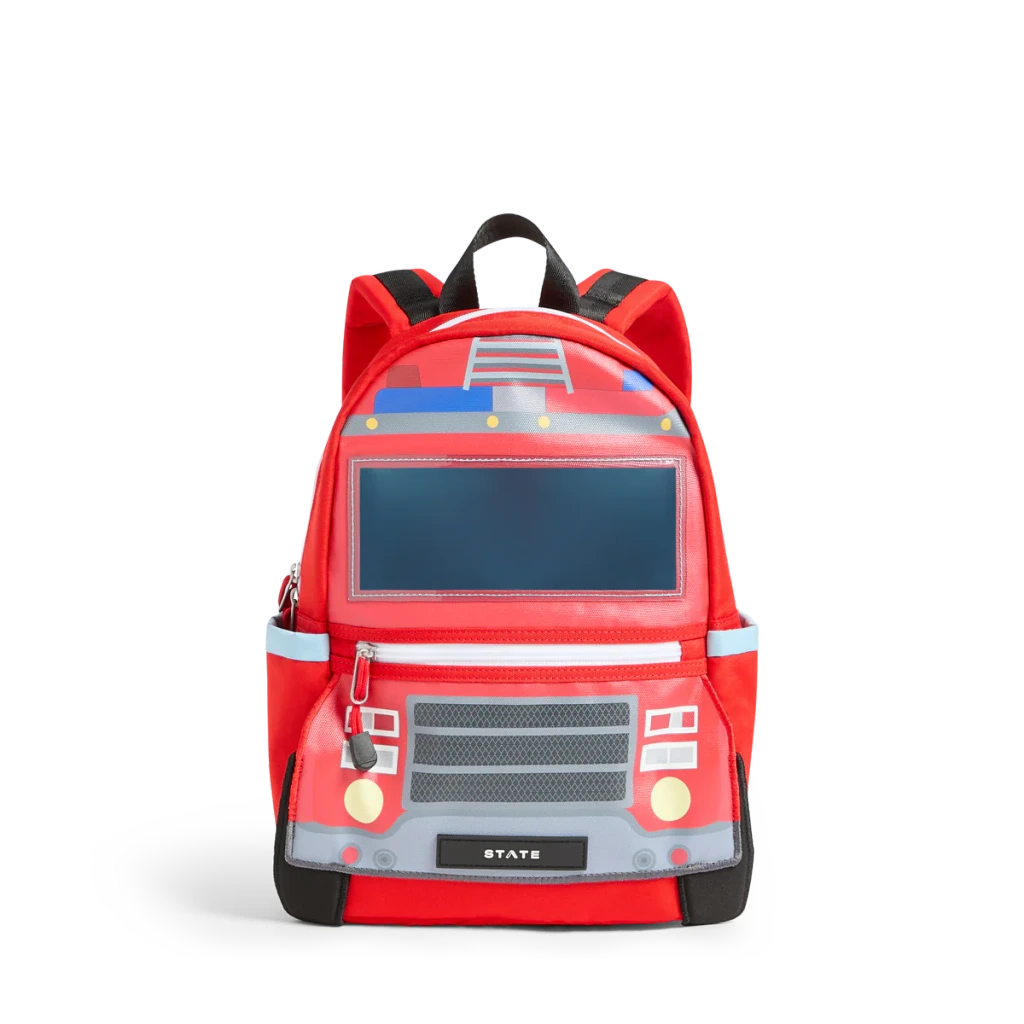 Kane Mini Backpack - Firetruck