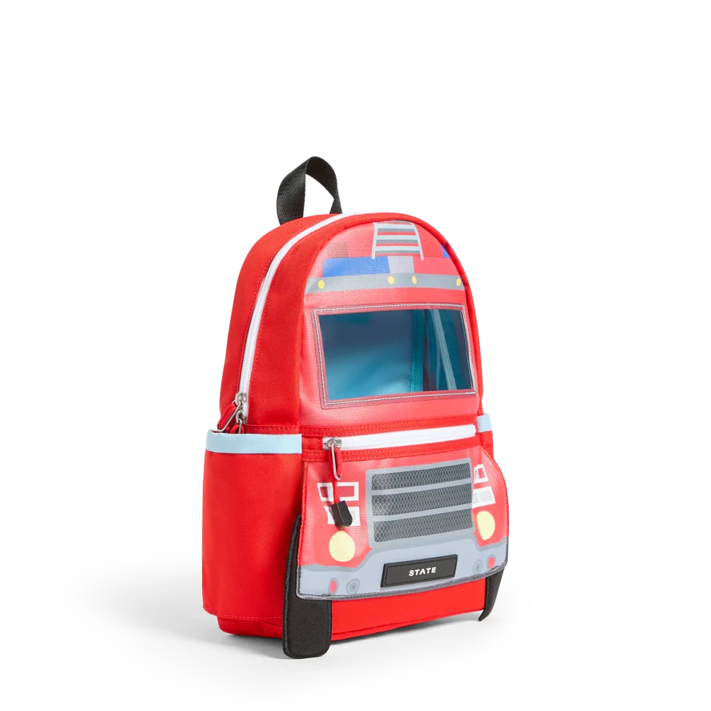 Kane Mini Backpack - Firetruck