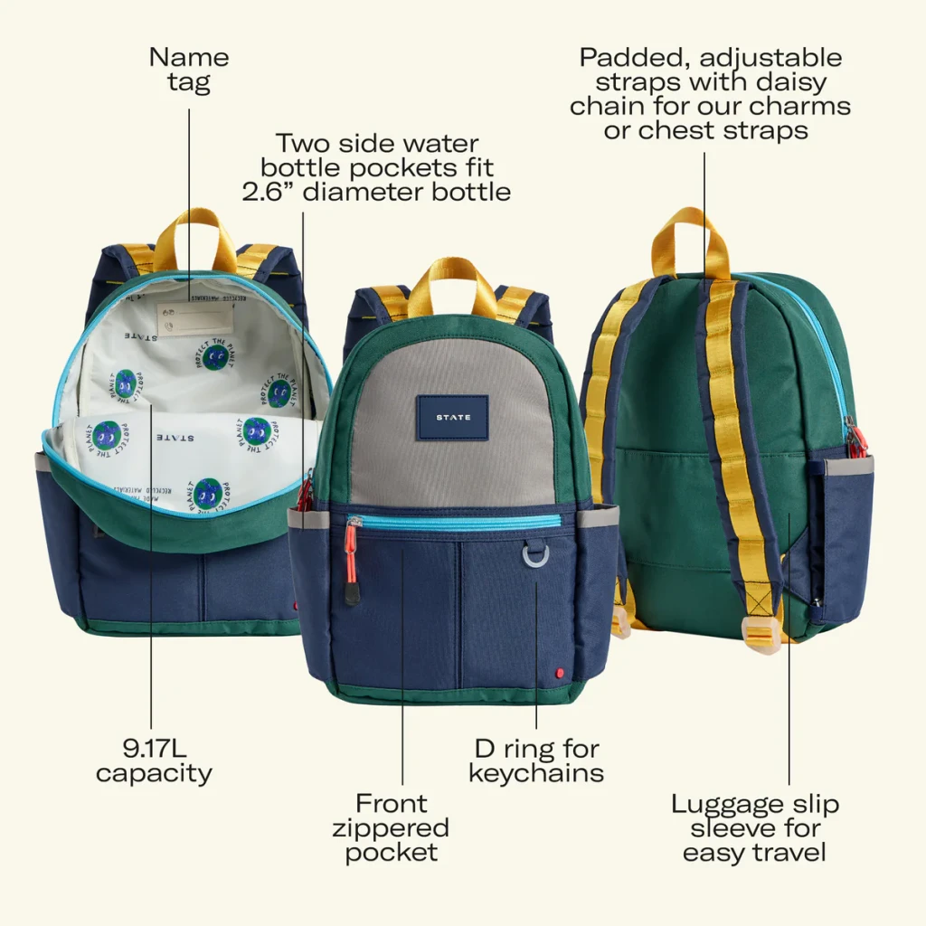 Kane Mini Backpack - Firetruck
