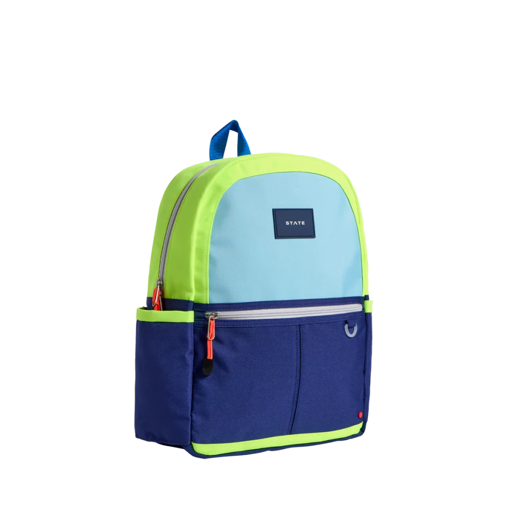 Kane Backpack - Navy/Neon