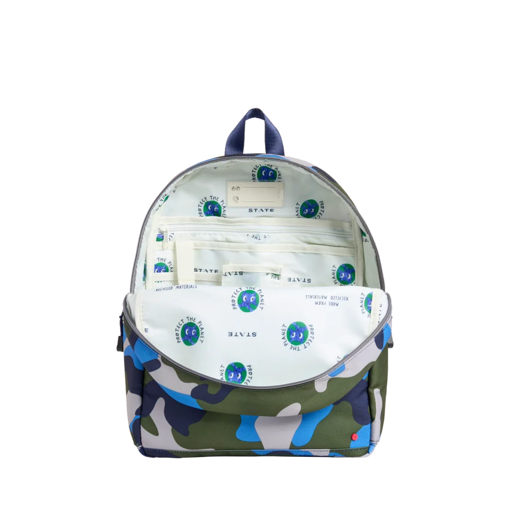 Kane Backpack - Navy/Neon
