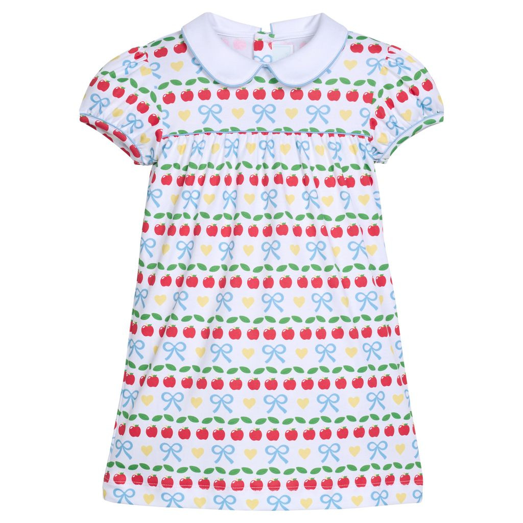 Short Sleeve Evelyn Dress - Apples Days