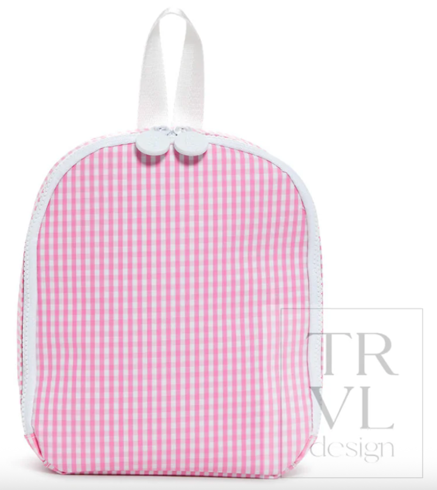Bring It Lunch Bag - Gingham Pink