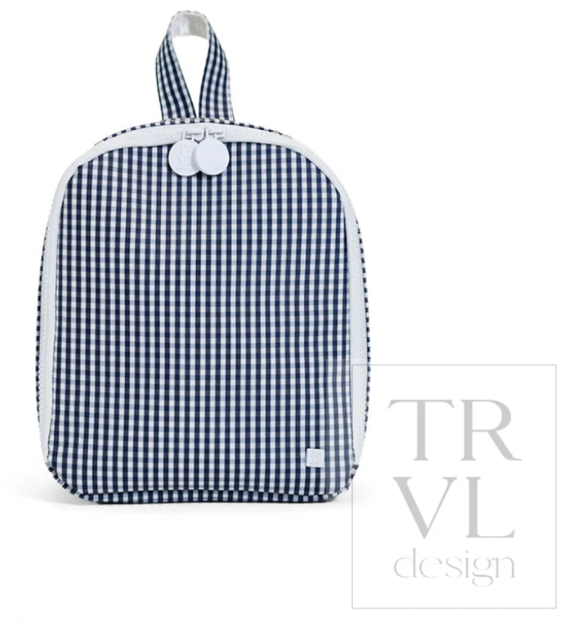 Bring It Lunch Bag - Navy Gingham