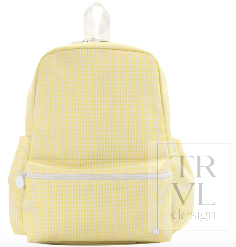Backpacker - Gingham Buttercup