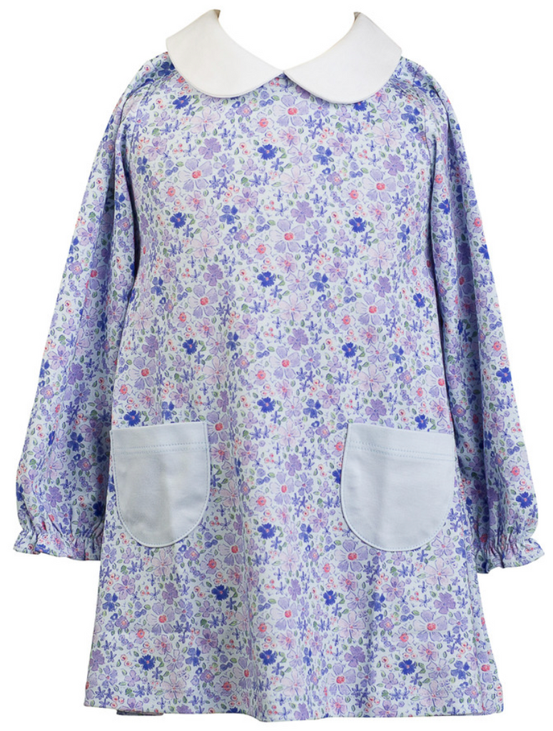 Iris Garden Long Sleeve Dress
