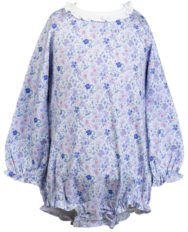 Iris Garden Long Sleeve Bubble