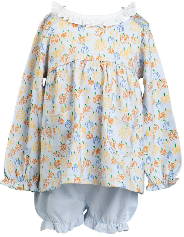 Crimson Harvest Long Sleeve Bloomer Set