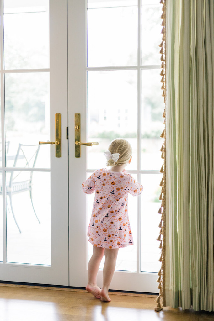 Pink Casper Long Sleeve Play Dress