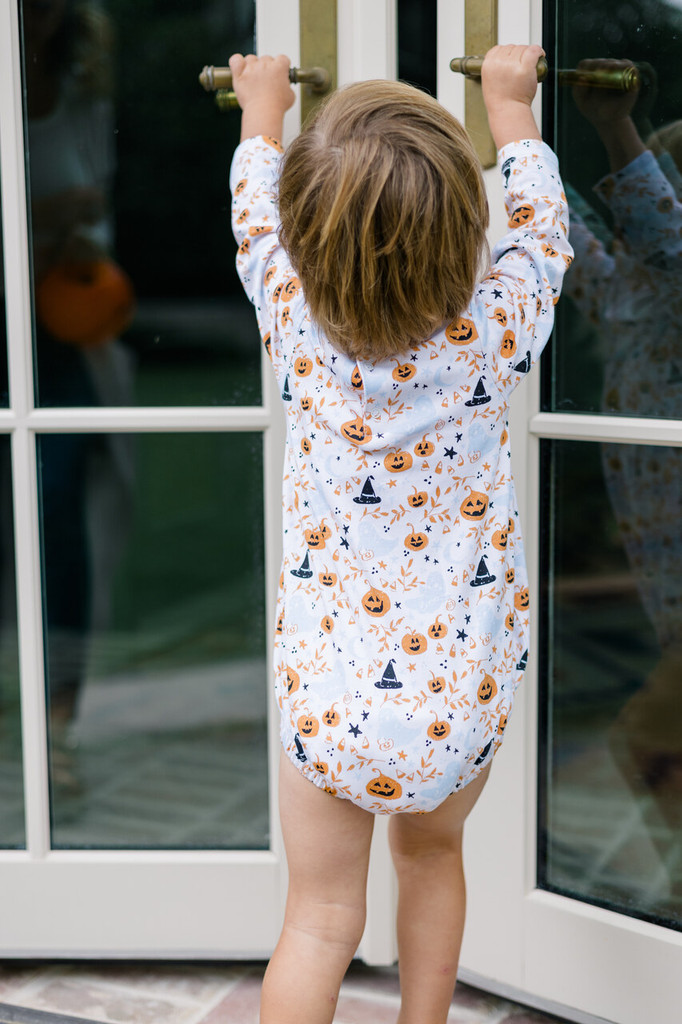 Blue Casper Boy Long Sleeve Bubble