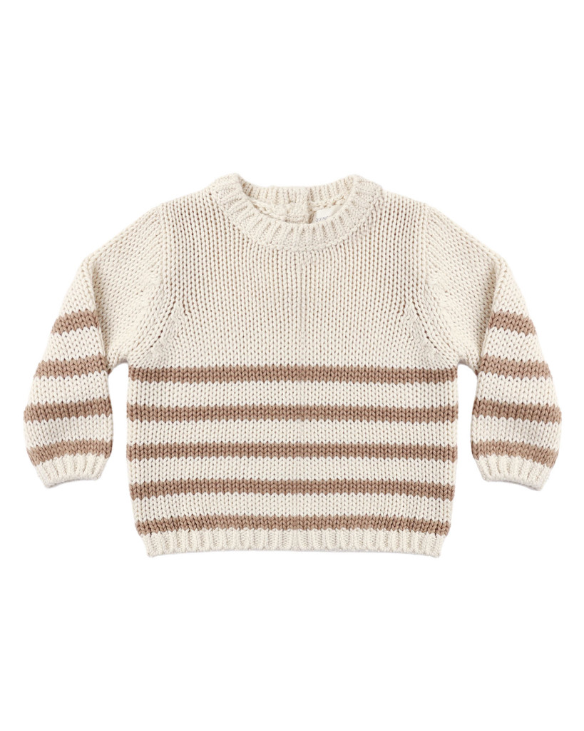 Rex Sweater - Almond Stripe