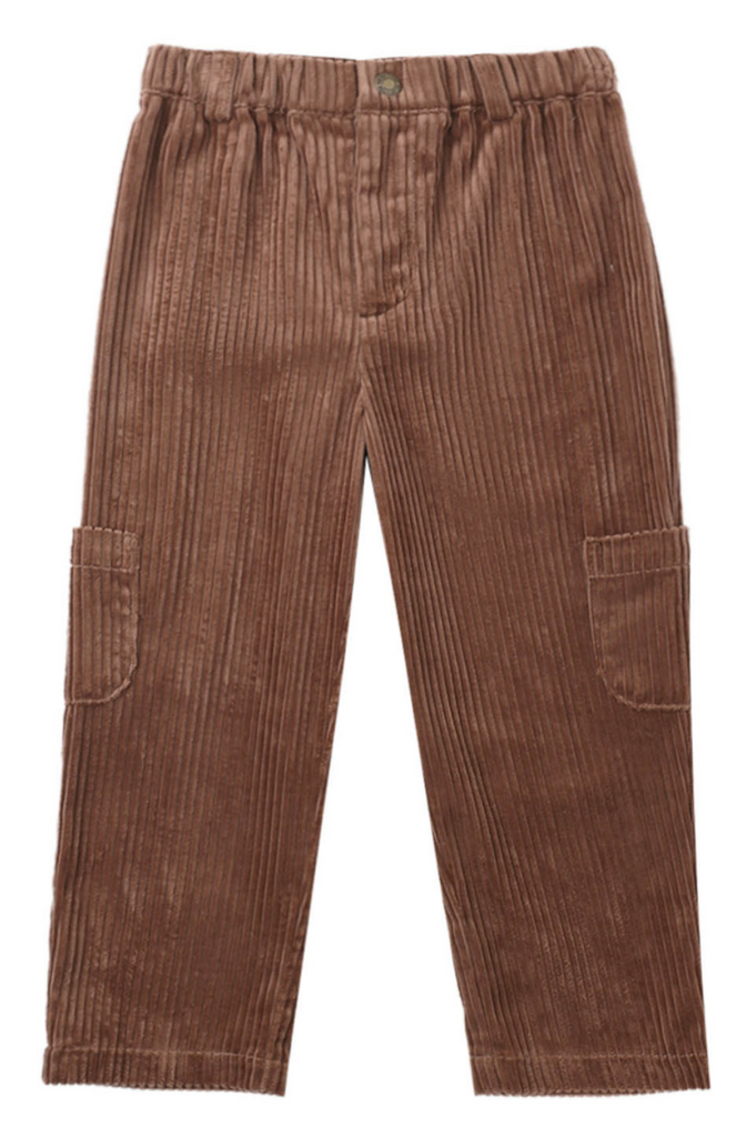 Relaxed Cargo Pant - Mulberry