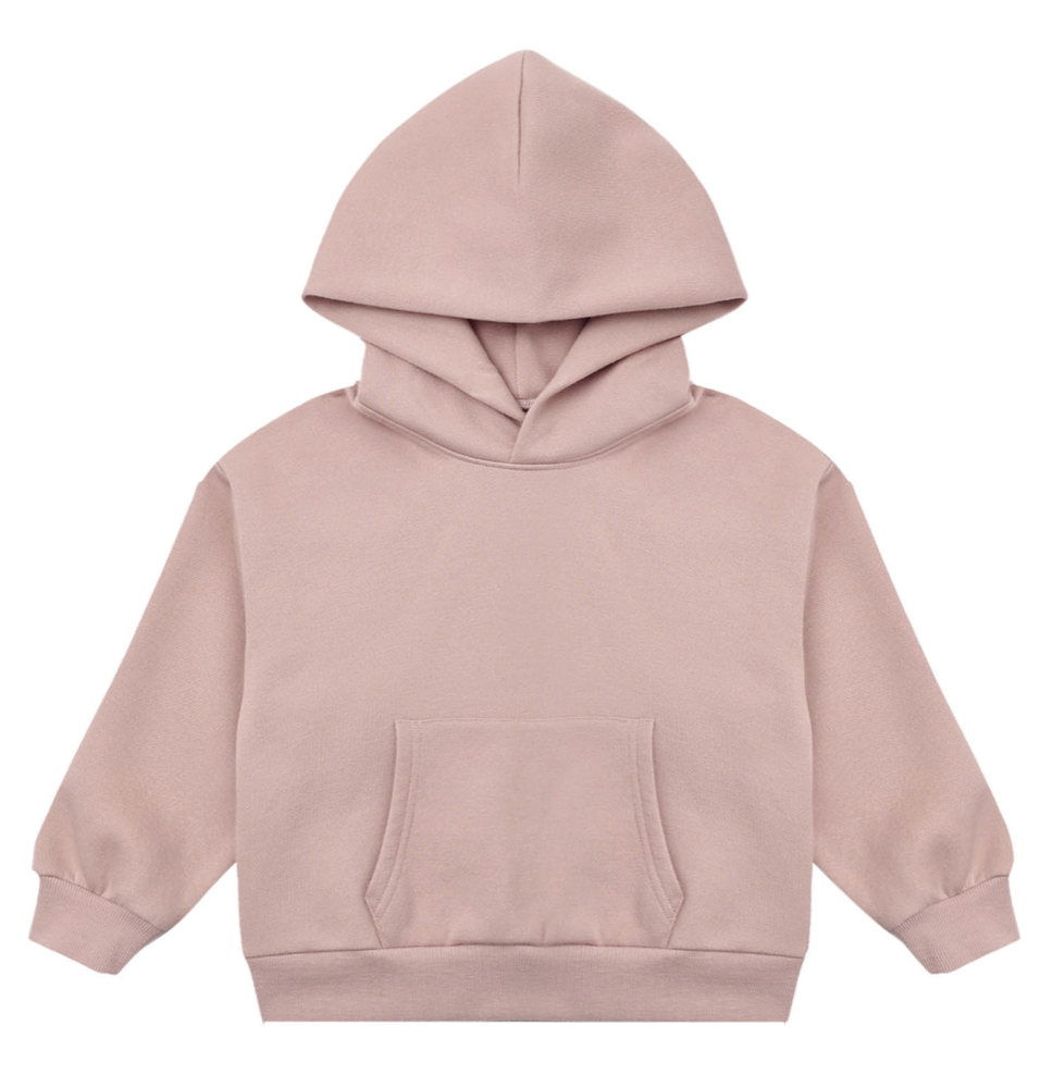 Relaxed Hoodie - Rosewood