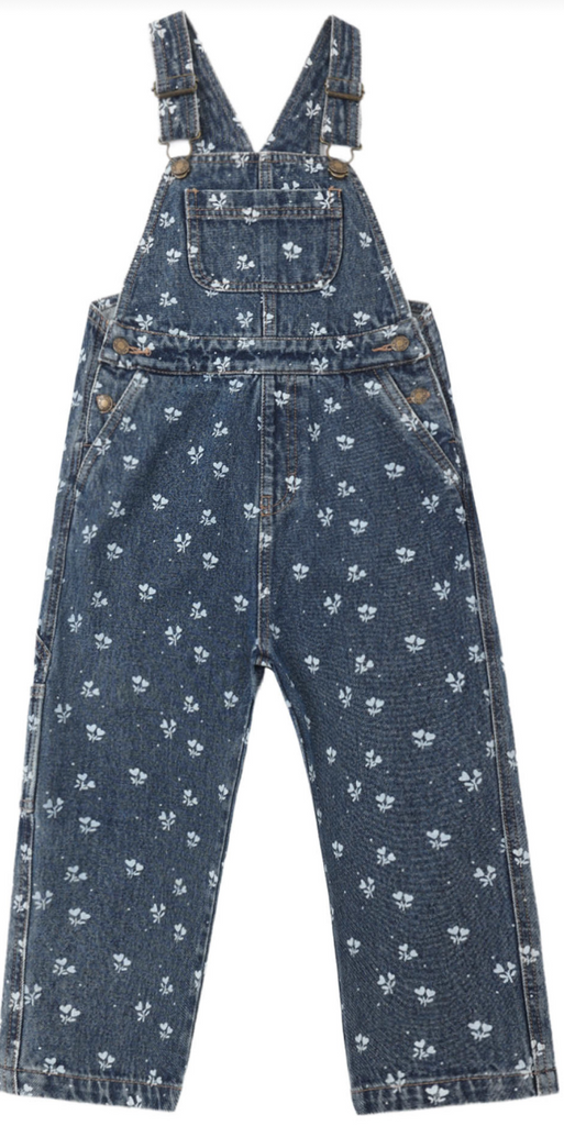Utility Overall - Heart Ditsy
