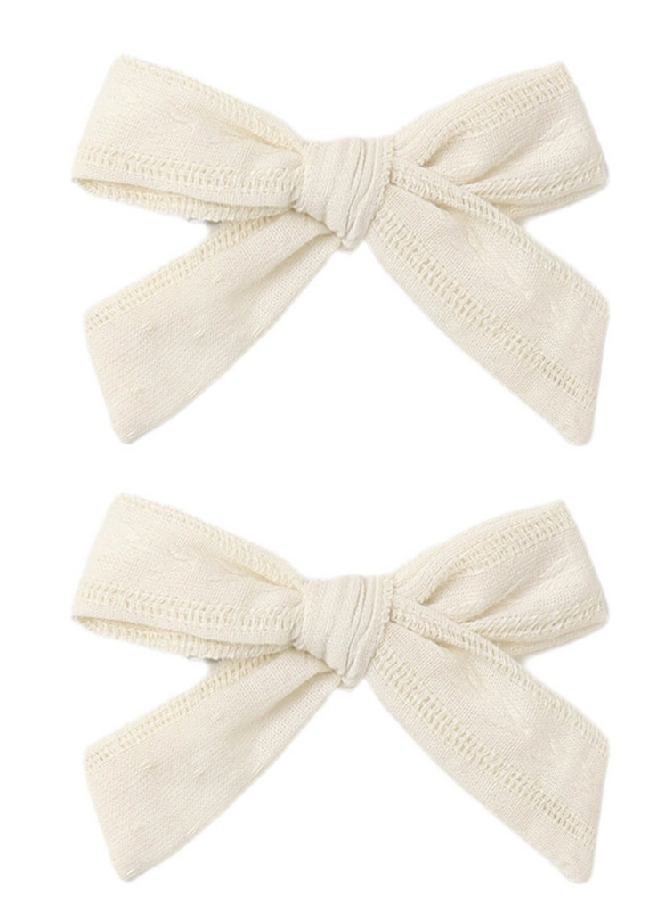 Bows, Set of 2 - Natural