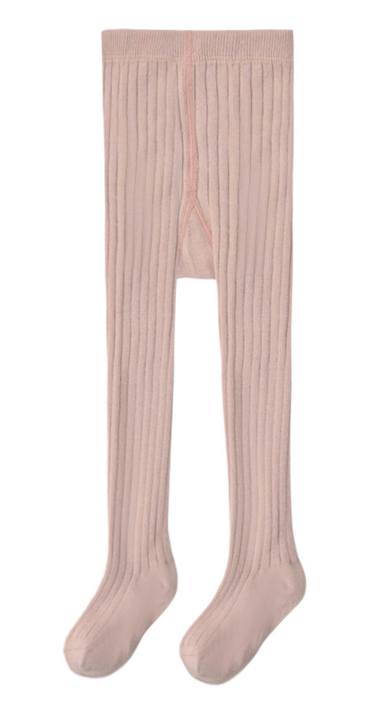 Ribbed Tights - Rosewood