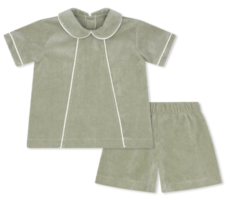 Adam Short Set - Sweetgrass Corduroy