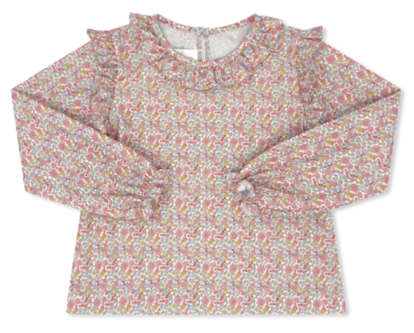 Evelyn Blouse - Autumn Garden