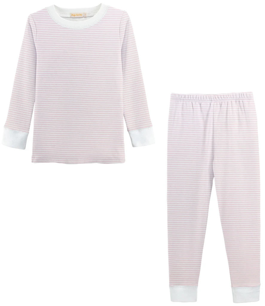 Light Pink Stripes Pajama Set