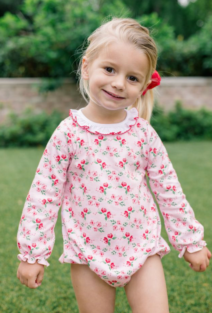 LS Girl Bubble - Zinnia Blooms