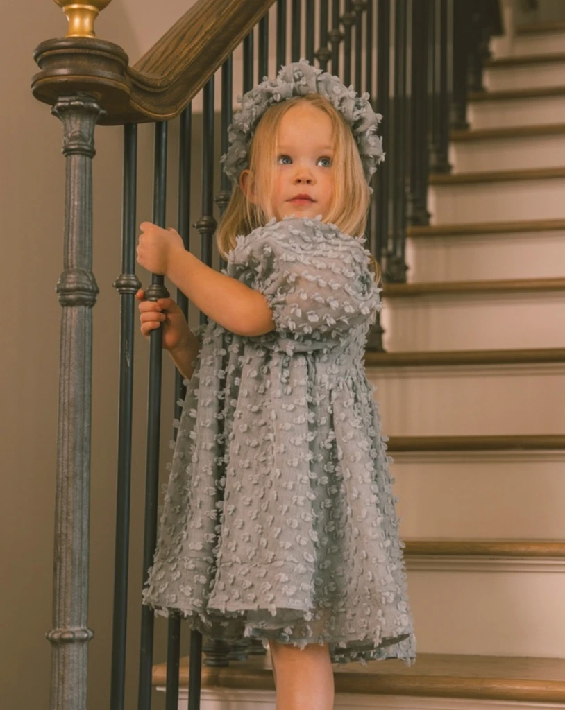 Luna Dress - Eucalyptus