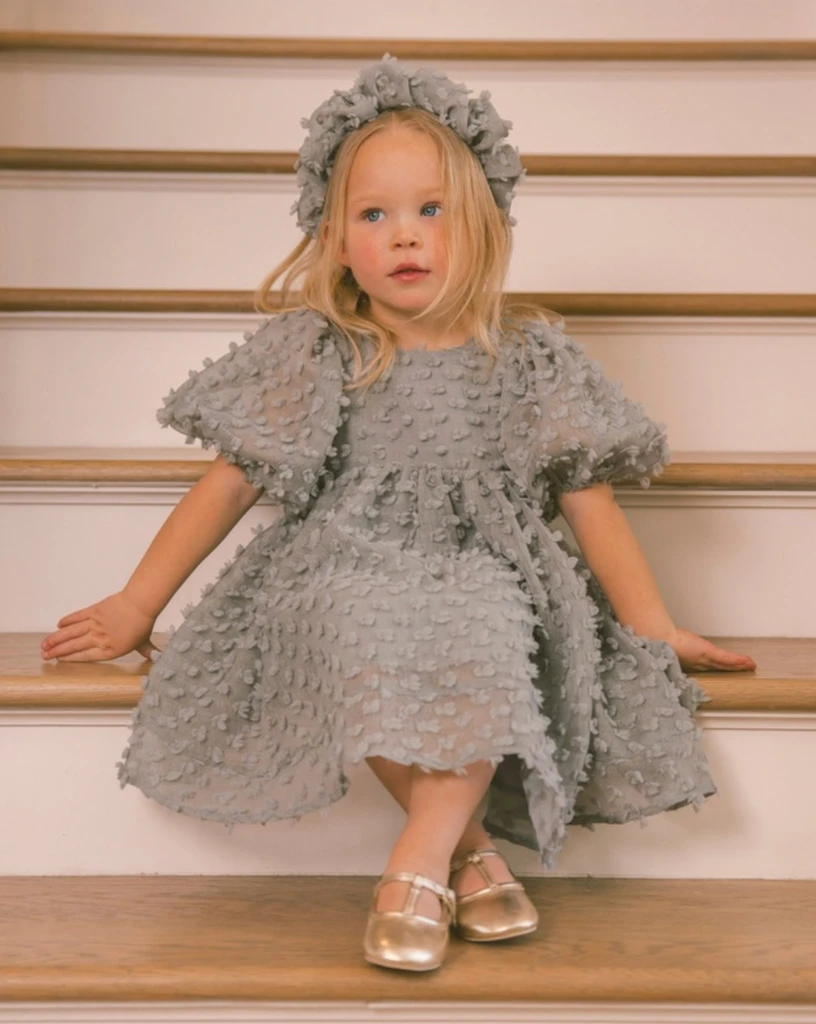 Luna Dress - Eucalyptus