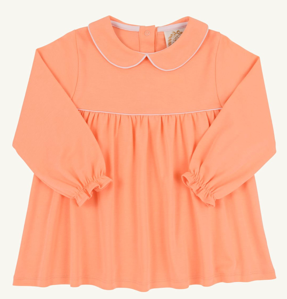 Maude's A Line Top - Seashore Sherbet / Palm Beach Pink