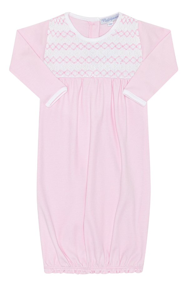 Signature Smocked Girls Gown