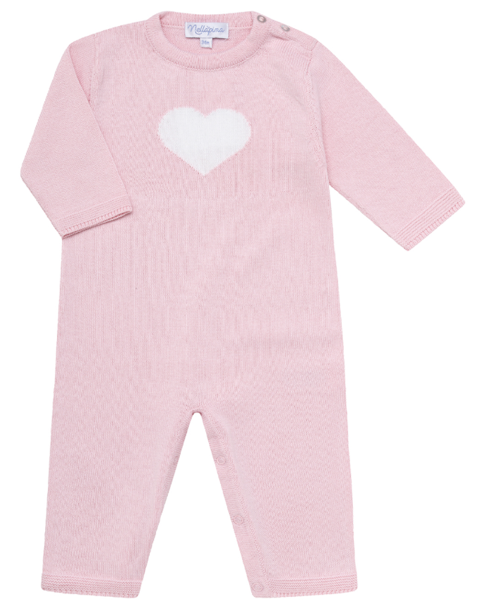 Heart Knit Bodysuit