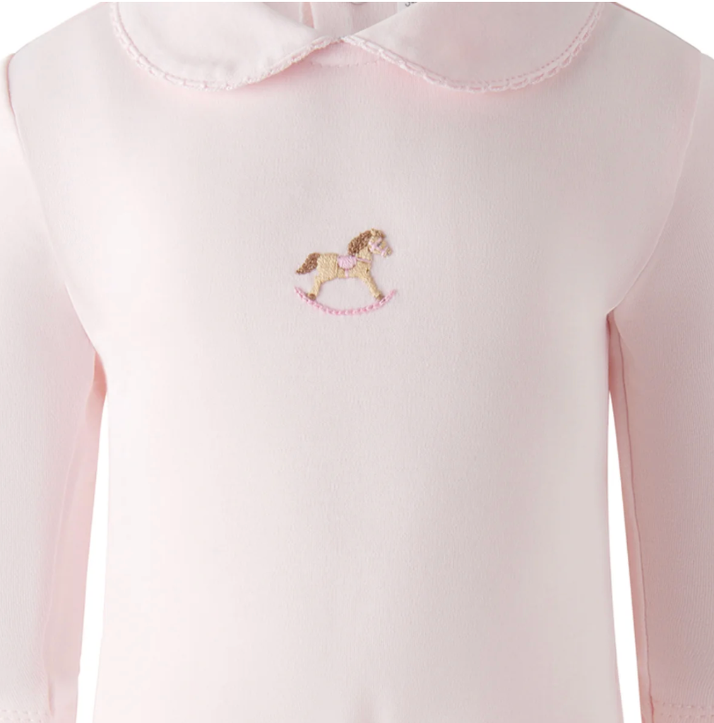 Pink Rocking Horse Babygrow