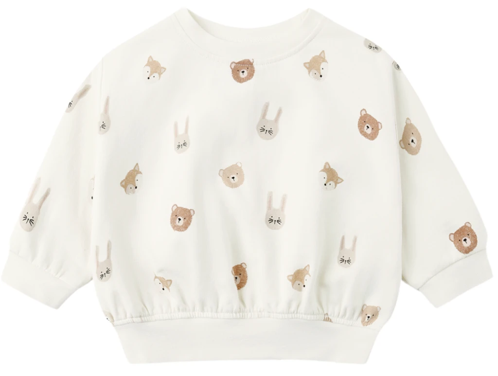 Relaxed Fleece Sweatshirt - Critters