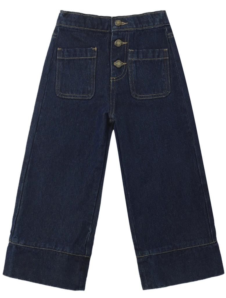 Patch Pocket Pant - Dark Indigo