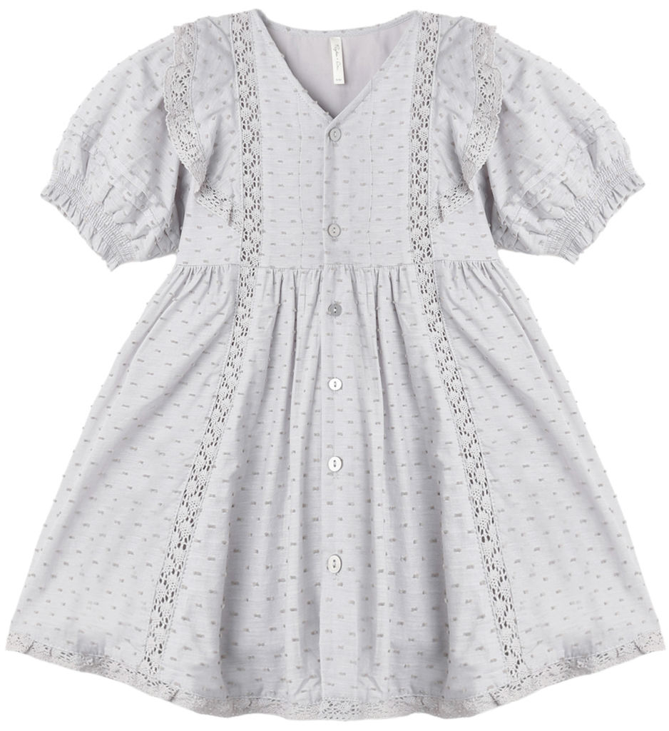 Lana Dress - Dusty Blue