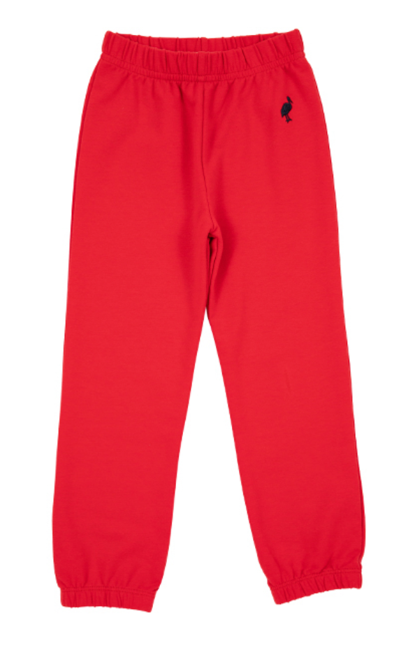 Gates Sweeney Sweatpant (Pima) - Richmond Red/Nantucket Navy