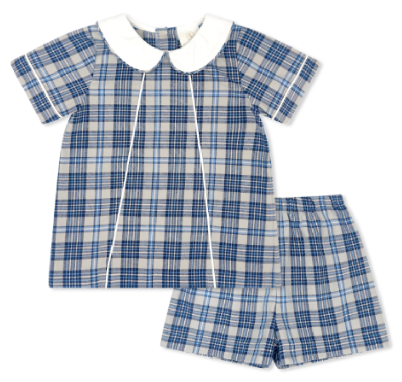 Adam Short Set - Walnut Plaid
