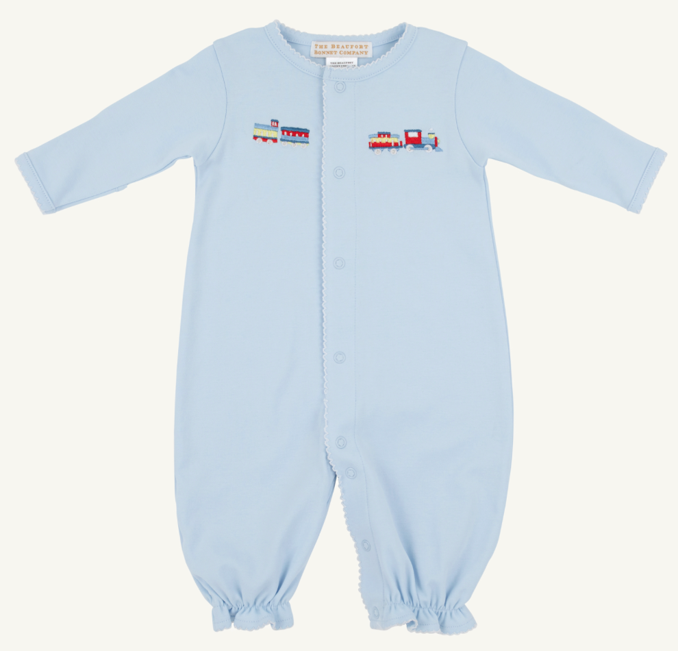 Twinkle Twinkle 2 in 1 Gown - Buckhead Blue/Train