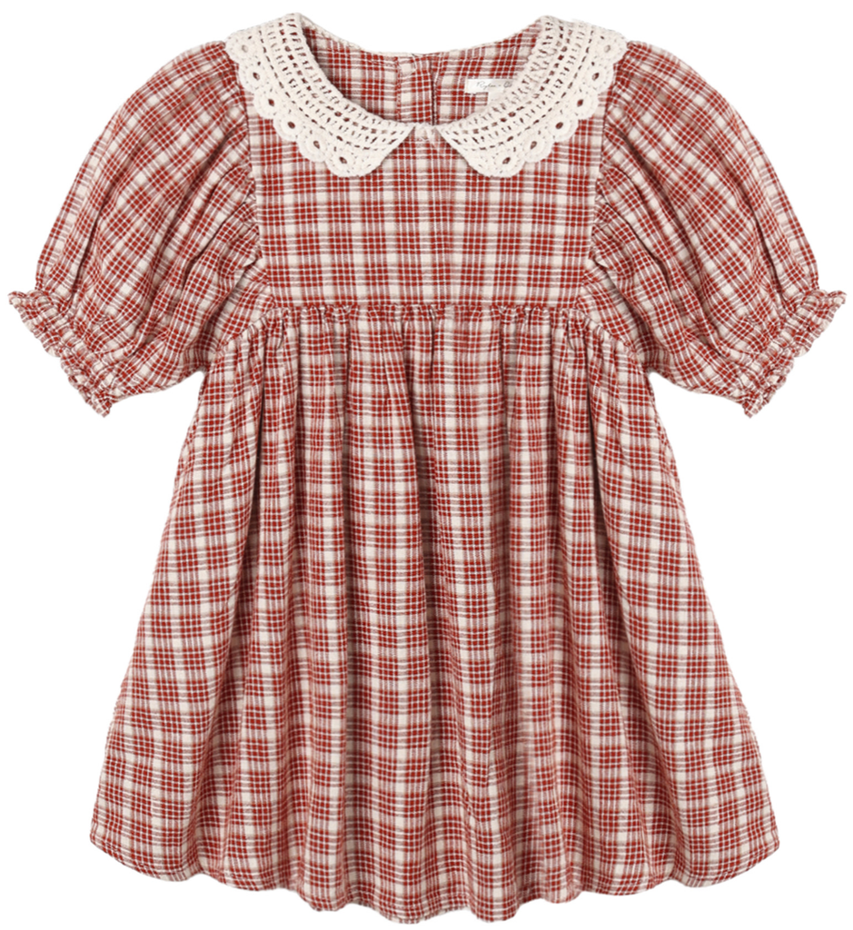 Heidi Dress - Vintage Plaid