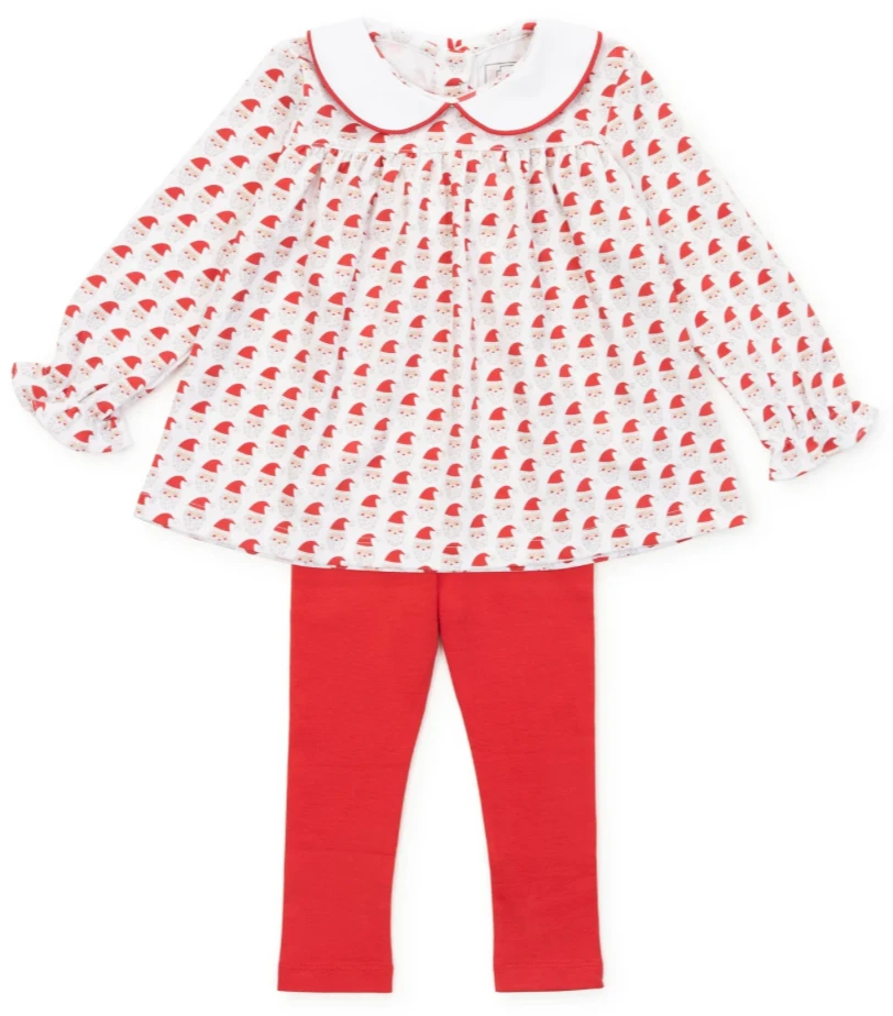 Morgan Legging Set - Whimsical Santa