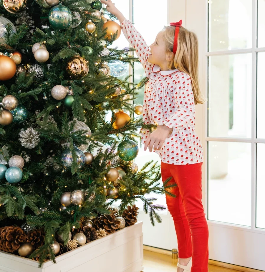 Morgan Legging Set - Whimsical Santa